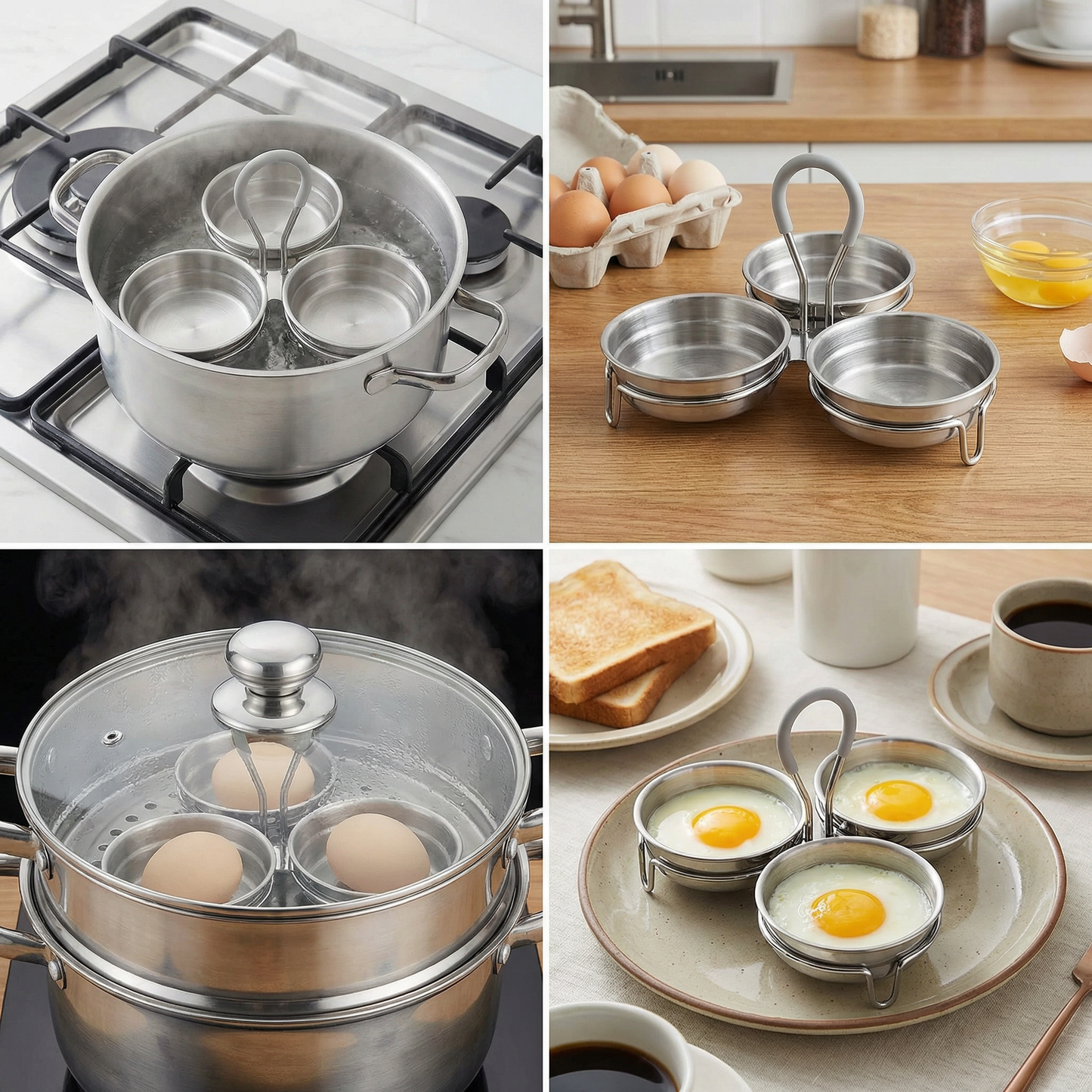 🥚𝑆𝑡𝑎𝑖𝑛𝑙𝑒𝑠𝑠 𝑆𝑡𝑒𝑒𝑙 𝐸𝑔𝑔 𝑃𝑜𝑎𝑐ℎ𝑒𝑟 𝐶𝑢𝑝𝑠 – 3-𝐶𝑢𝑝 𝑁𝑜𝑛𝑠𝑡𝑖𝑐𝑘 𝐸𝑔𝑔 𝑃𝑜𝑎𝑐ℎ𝑖𝑛𝑔 𝑆𝑒𝑡 𝑓𝑜𝑟 𝑃𝑒𝑟𝑓𝑒𝑐𝑡 𝐸𝑔𝑔𝑠