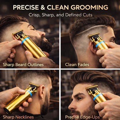 𝑷𝒓𝒐𝒇𝒆𝒔𝒔𝒊𝒐𝒏𝒂𝒍 𝑻-𝑩𝒍𝒂𝒅𝒆 𝑯𝒂𝒊𝒓 𝑻𝒓𝒊𝒎𝒎𝒆𝒓 – 𝑪𝒐𝒓𝒅𝒍𝒆𝒔𝒔 𝒁𝒆𝒓𝒐-𝑮𝒂𝒑 𝑩𝒂𝒓𝒃𝒆𝒓 𝑪𝒍𝒊𝒑𝒑𝒆𝒓 𝒘𝒊𝒕𝒉 𝑼𝑺𝑩-𝑪 𝑪𝒉𝒂𝒓𝒈𝒊𝒏𝒈 & 𝑮𝒖𝒊𝒅𝒆 𝑪𝒐𝒎𝒃𝒔