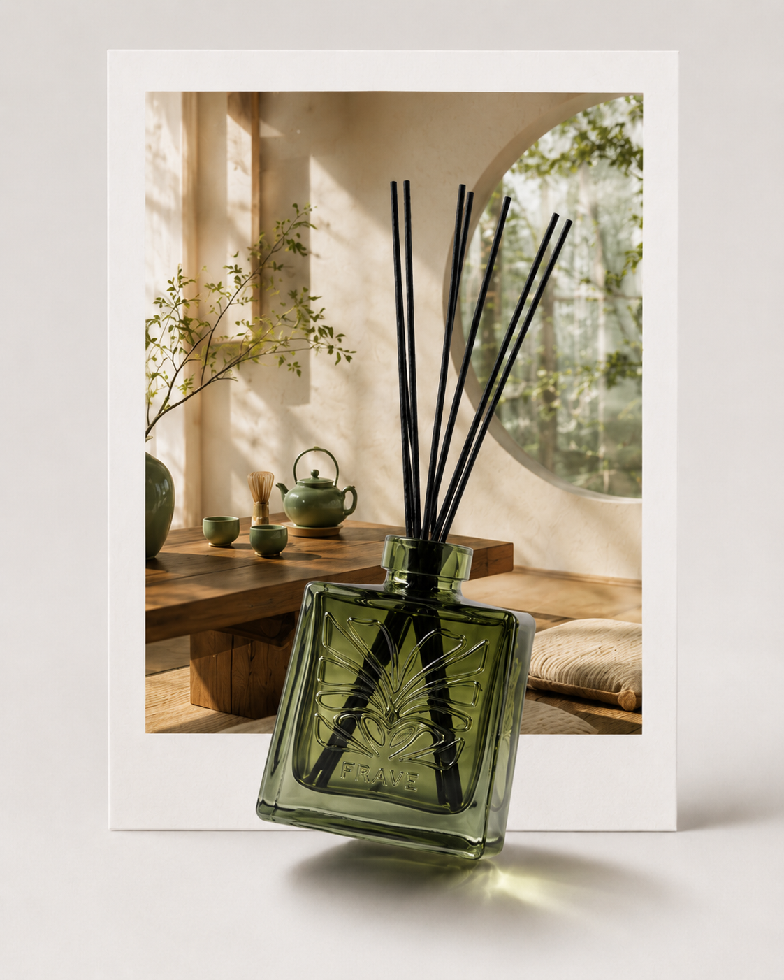 LUNEVA Rain Garden Decorative Reed Diffuser