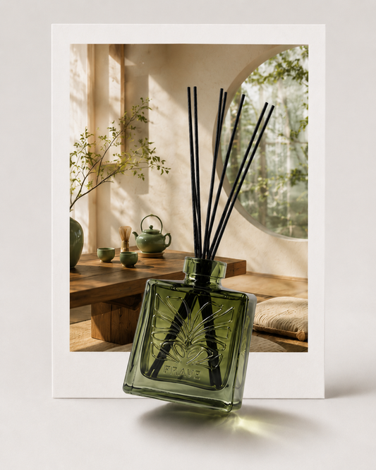 LUNEVA Rain Garden Decorative Reed Diffuser